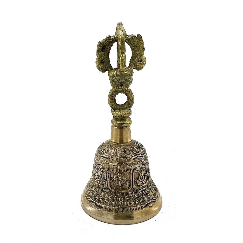 Mittlere tibetische Tingsha-Glocke – 6 x 11,5 cm