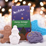 Weihnachtsspaß-Badebomben-Geschenkpaket