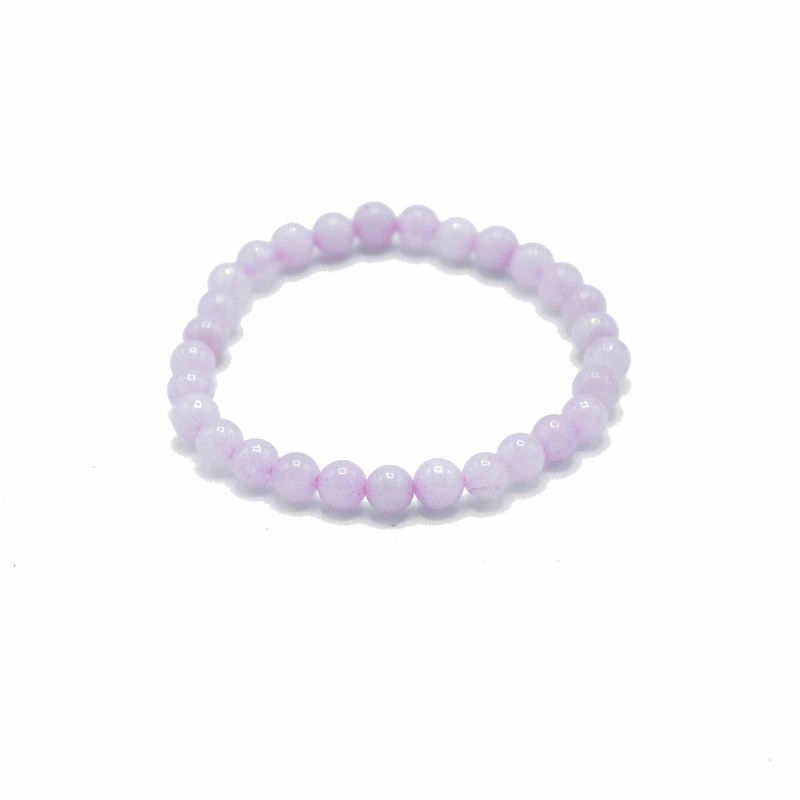 Edelstein-Manifestationen-Armband – Rosenquarz – Liebe
