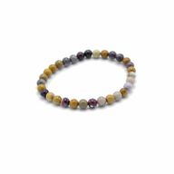 Edelstein-Manifestationen-Armband – seltener Mookait – Weisheit