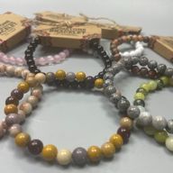 Edelstein-Manifestationen-Armband – Starter (je 4 Stück)