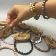 Edelstein-Manifestationen-Armband – Starter (je 4 Stück)