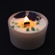Chakra-Kristallkerzen – Hals-Chakra