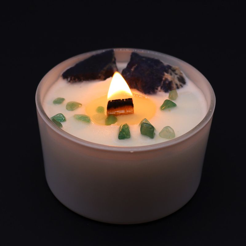 Chakra-Kristallkerzen – Hals-Chakra