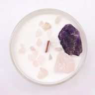 Chakra-Kristallkerzen – Chakra des dritten Auges
