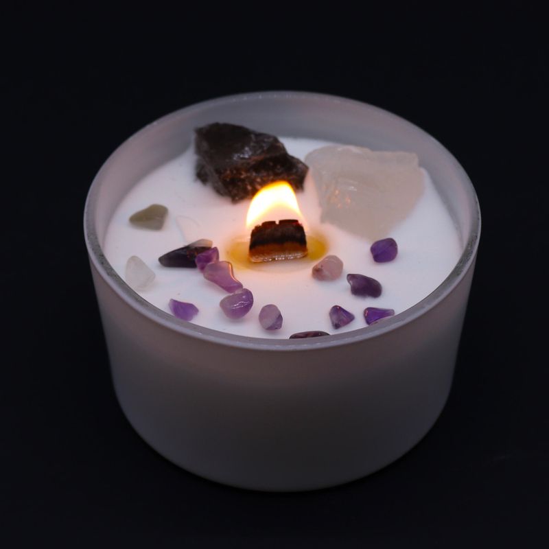 Chakra-Kristallkerzen – Kronenchakra