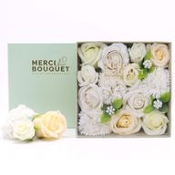 Quadratische Box – Hochzeitssegen – Weiß und Elfenbein