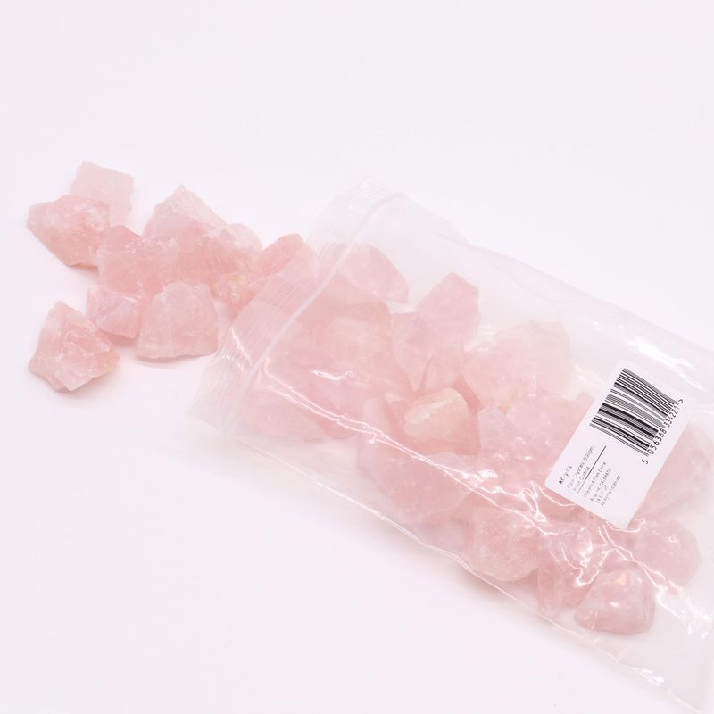 Rohkristalle (500 g) – Rosenquarz