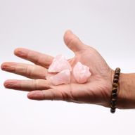 Rohkristalle (500 g) – Rosenquarz