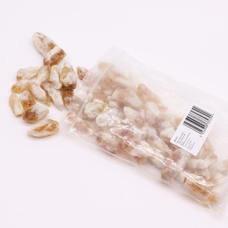Rohkristalle (500 g) – Citrin-Topas-Rohpunkte
