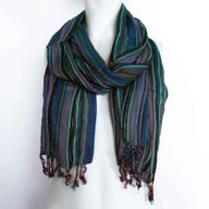 Indische Boho-Schals - 50x180cm - Zufällige Lilatöne