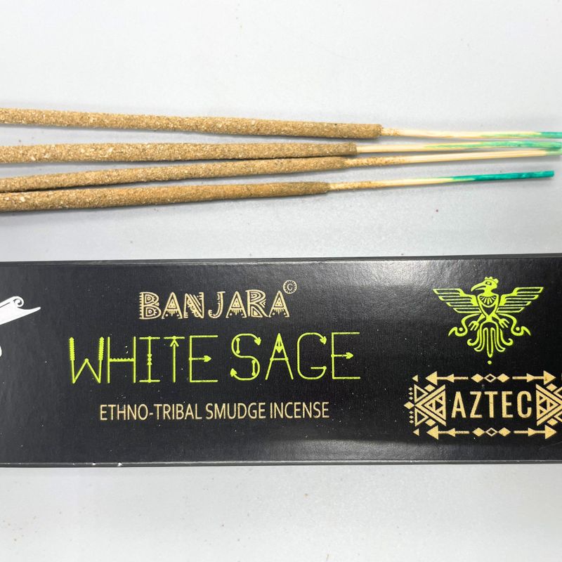 Banjara Tribal Räucherstäbchen – Weißer Salbei