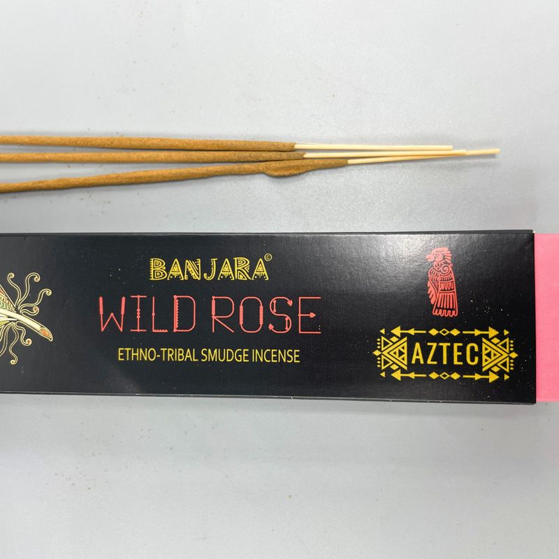 Banjara Tribal Räucherstäbchen – Wildrose