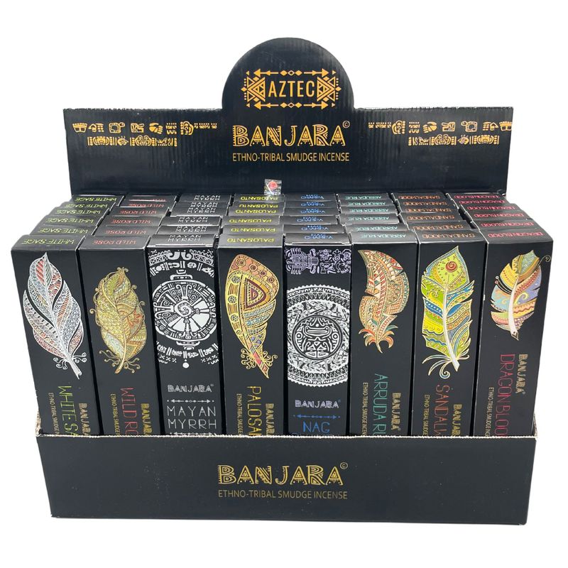 Banjara Tribal Smudge Weihrauch – (8x 6 Düfte)