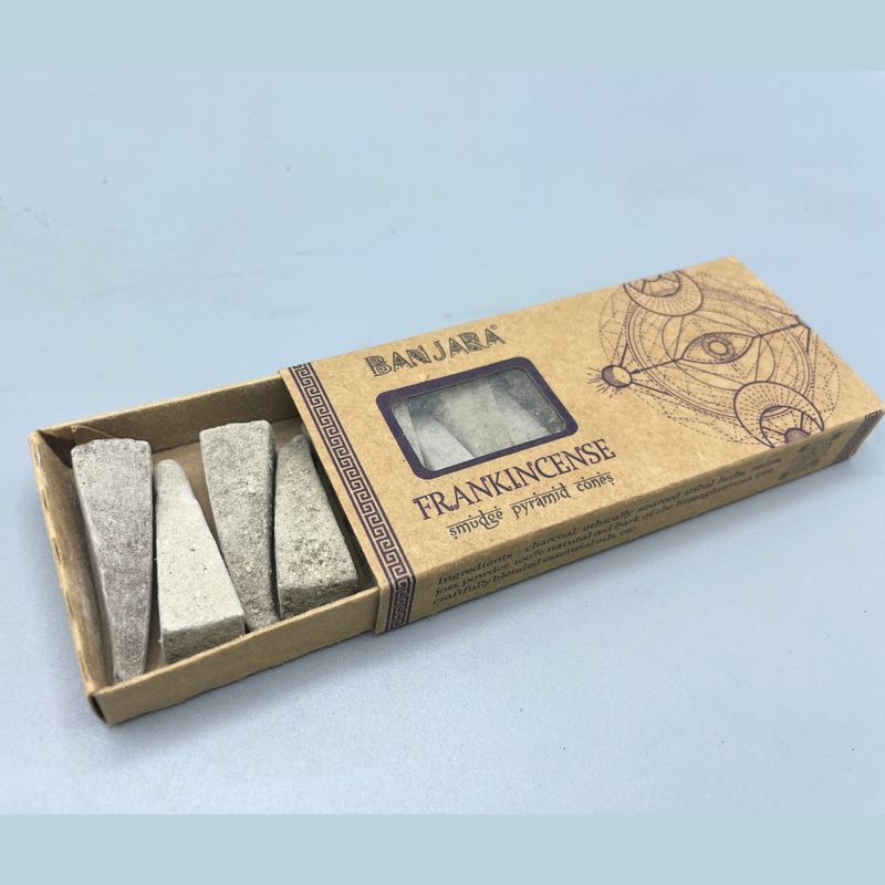 Banjara Smudge Pyramid Kegel – Weihrauch