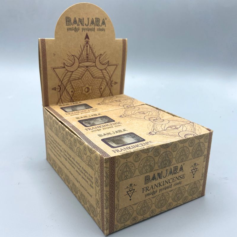 Banjara Smudge Pyramid Kegel – Weihrauch