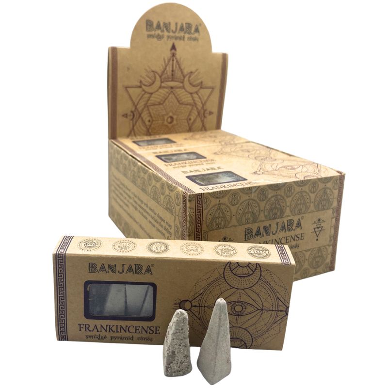 Banjara Smudge Pyramid Kegel – Weihrauch