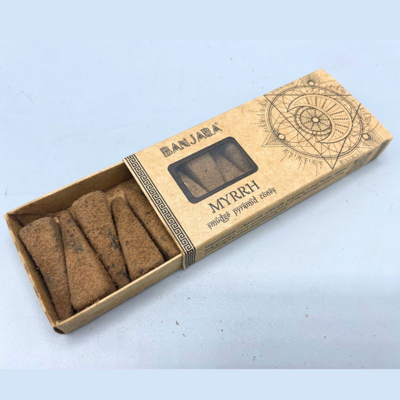 Banjara Smudge Pyramid Kegel – Myrrhe