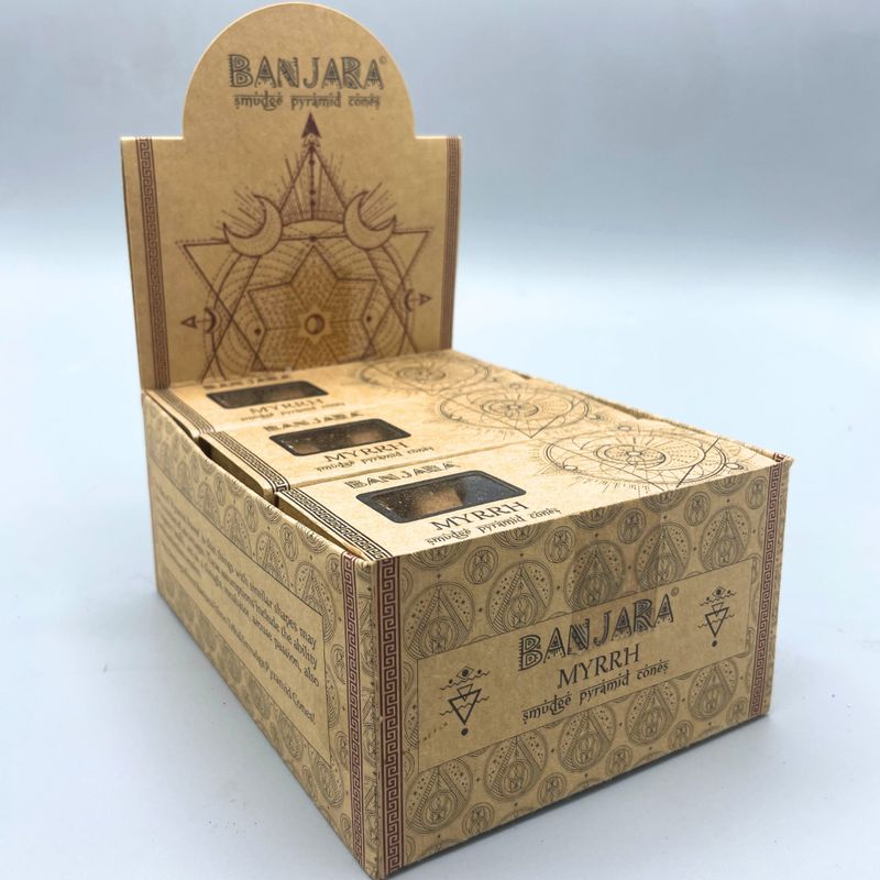 Banjara Smudge Pyramid Kegel – Myrrhe