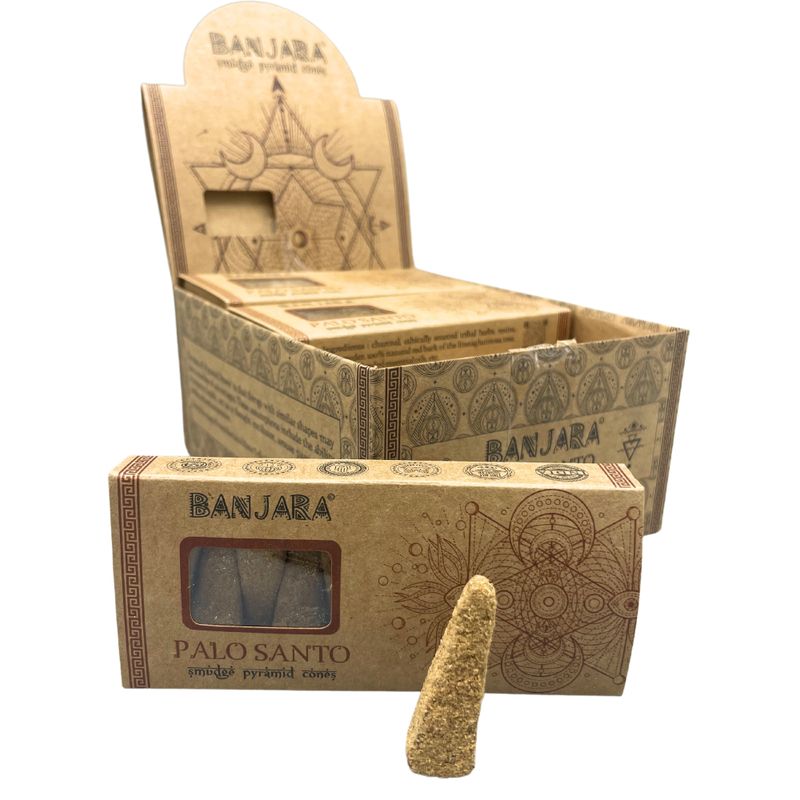 Banjara Smudge Pyramid Kegel – Palo Santo