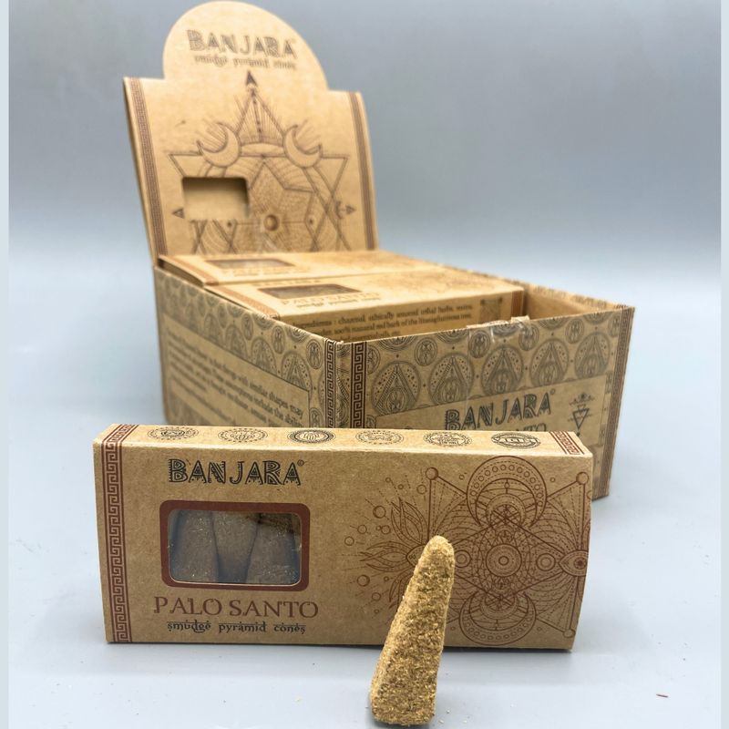 Banjara Smudge Pyramid Kegel – Palo Santo