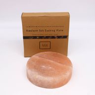 Salz-Kochplatte – rund – 20 x 20 x 5 cm