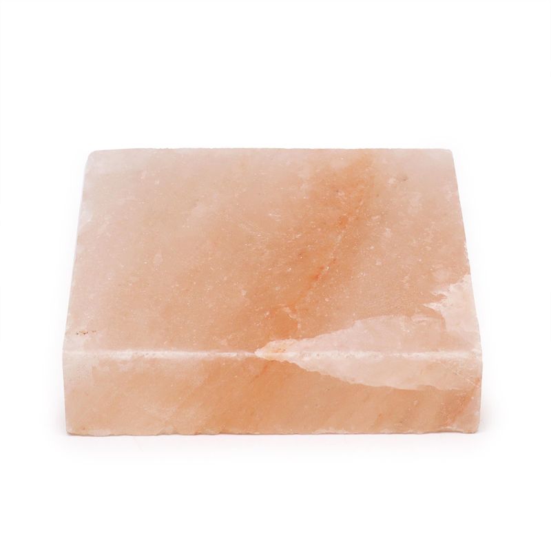 Salz-Kochplatte – quadratisch – 20 x 20 x 5 cm