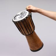 Handgefertigte Djembe-Trommel mit breiter Decke – 40 cm