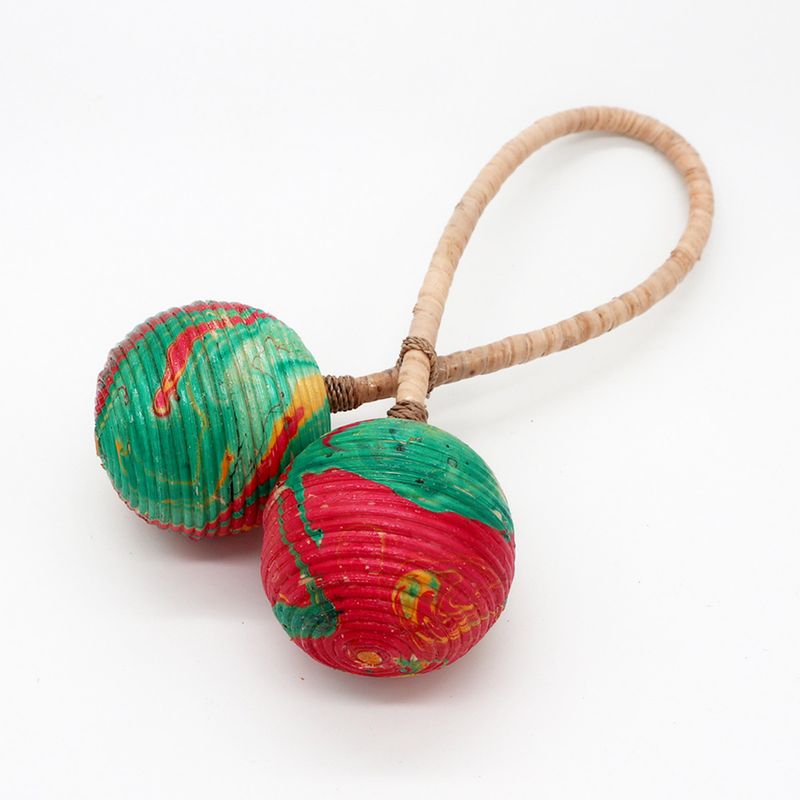 Maracas-Rassel – Doppelte Drehung