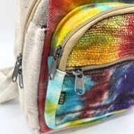 Tiedye-Hanf-Sling-Umhängetasche