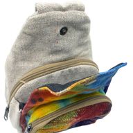 Tiedye-Hanf-Sling-Umhängetasche