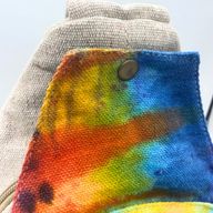 Tiedye-Hanf-Sling-Umhängetasche