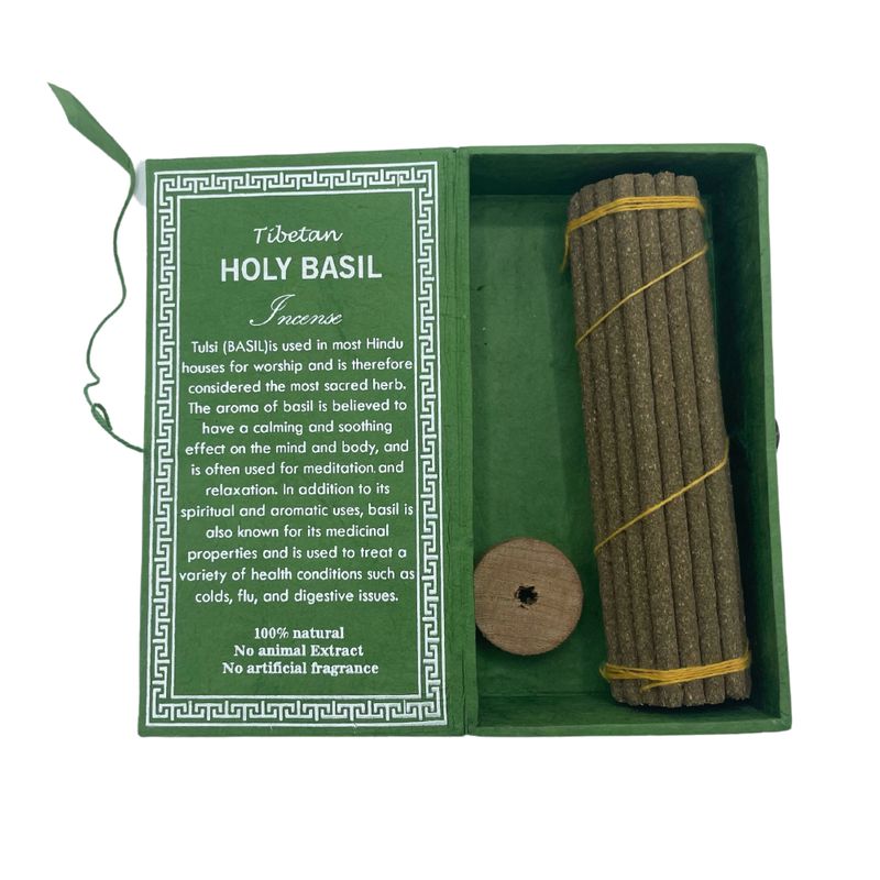 Himalaya-Sugandhit-Dhoop-Räucherstäbchen-Geschenkset – Heiliges Basilikum