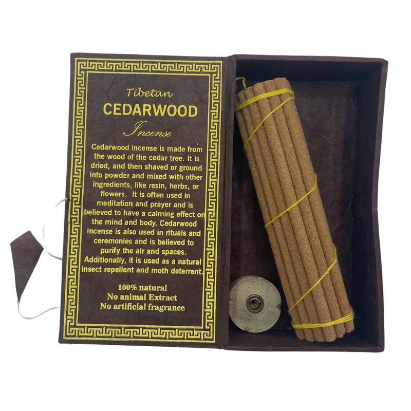 Himalaya-Sugandhit-Dhoop-Räucherstäbchen-Geschenkset – Zedernholz