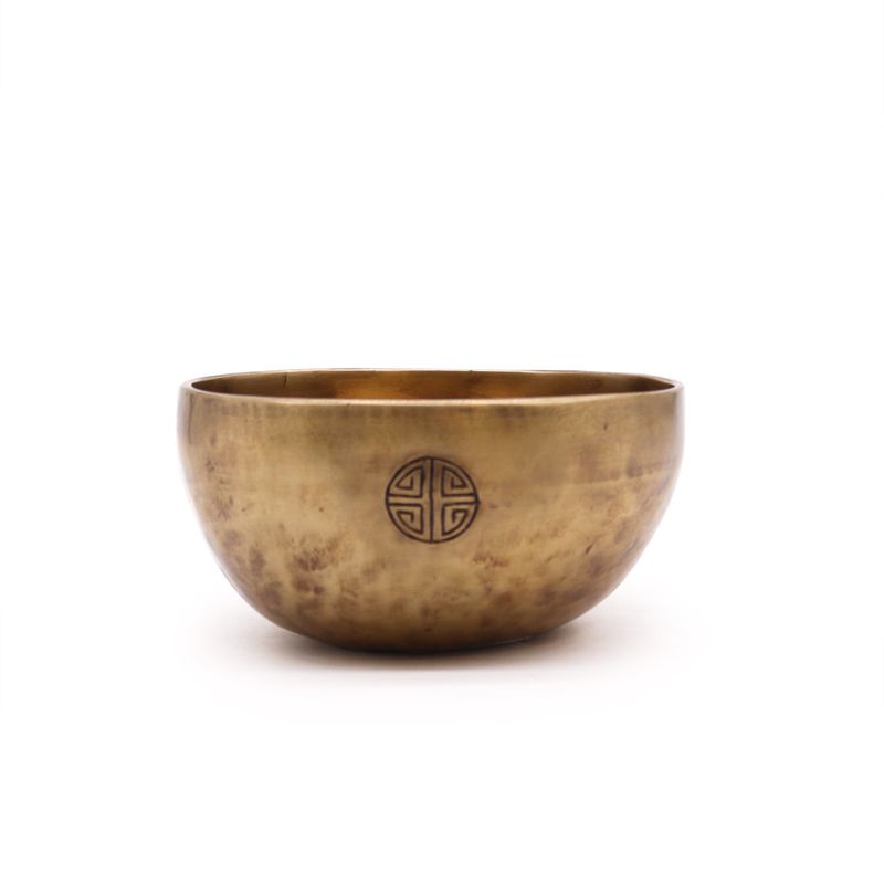Kleine nepalesische Mondschale – (ca. 550 g) – 13 cm