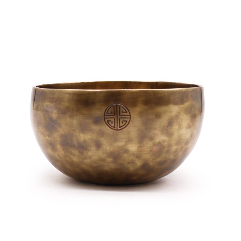 Große nepalesische Mondschale – (ca. 850 g) – 17 cm