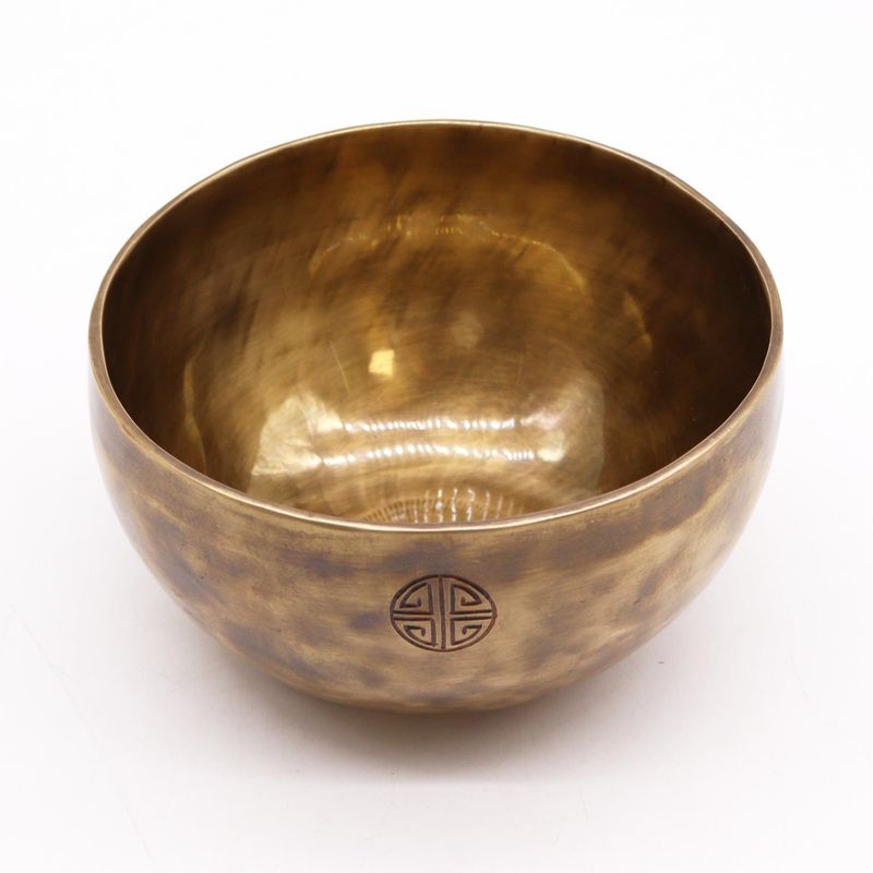 Große nepalesische Mondschale – (ca. 850 g) – 17 cm