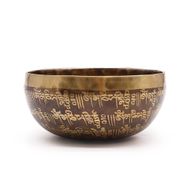Tibetische Heilschale mit Gravur – 16 cm – Mantra