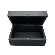 Vintage Deco – Mehrzweckbox – 22 x 12 x 10 cm – schwarze Wirbel