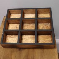 Präsentationstablett – 6 (3x3) Fächer