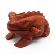 Großer krächzender Holzfrosch