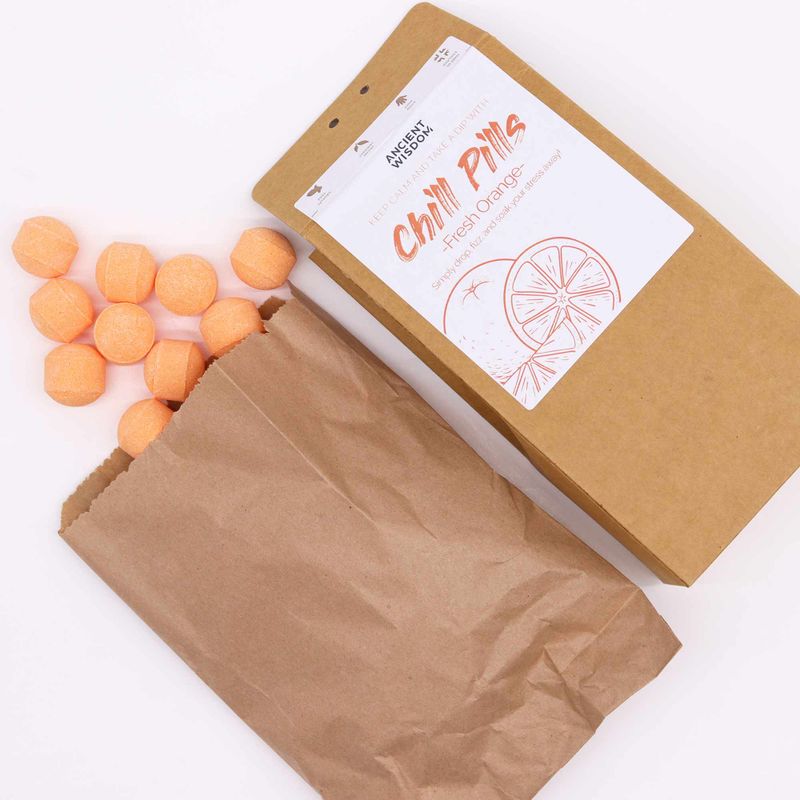 Chill Pills Geschenkpackung 350g – Frische Orange