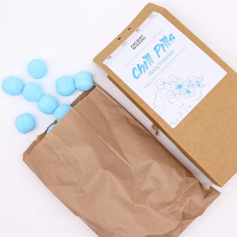 Chill Pills Geschenkpackung 350g – Babypuder