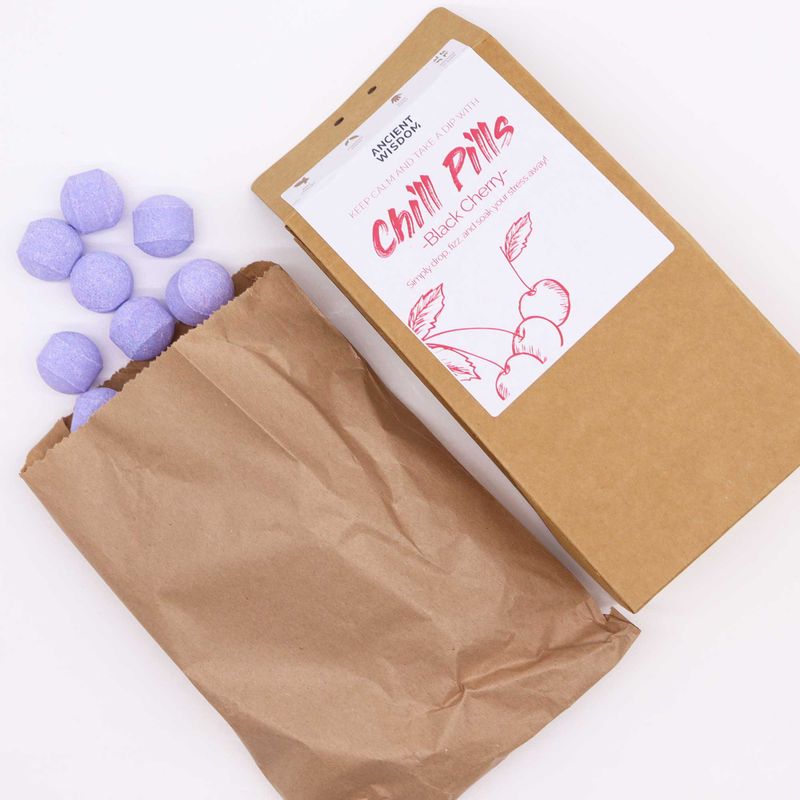 Chill Pills Geschenkpackung 350g – Schwarzkirsche