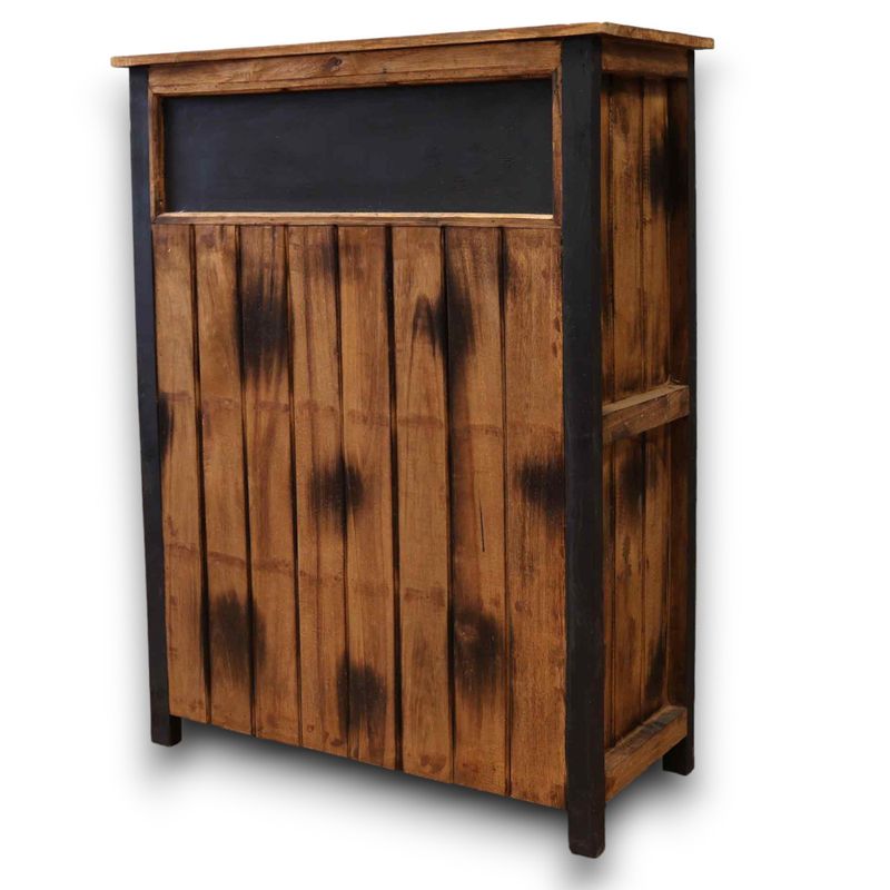 Holztruhe mit Doppeltür