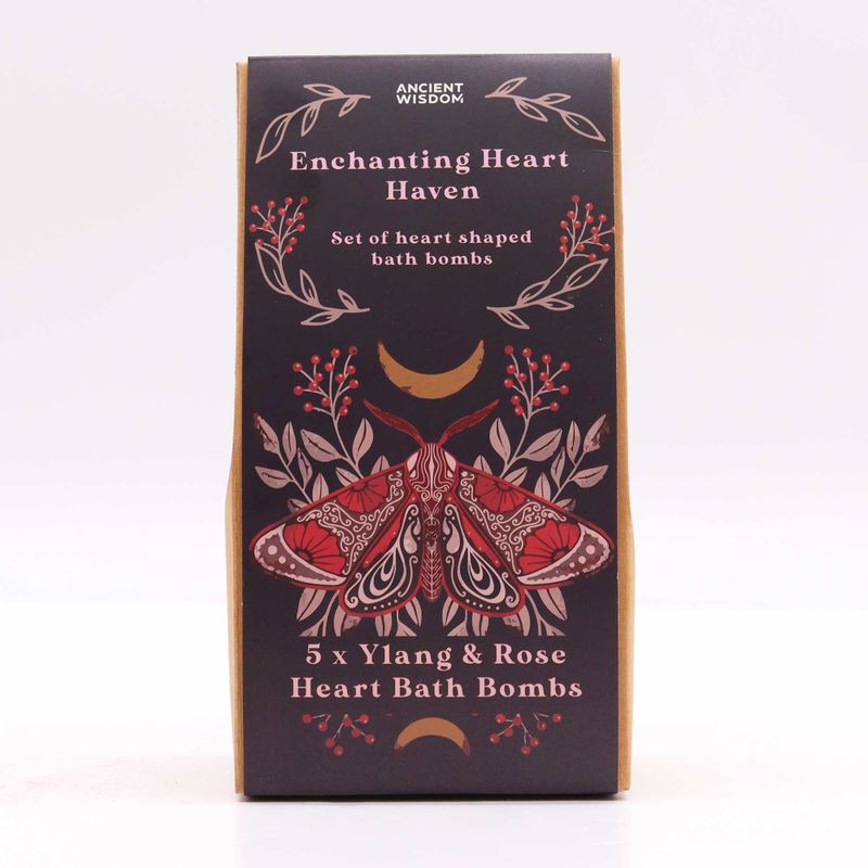 Bezauberndes Heart Heaven Badeherz-Geschenkset