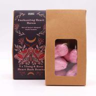 Bezauberndes Heart Heaven Badeherz-Geschenkset