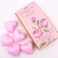 Blooming Pink Bliss Badeherz-Geschenkset