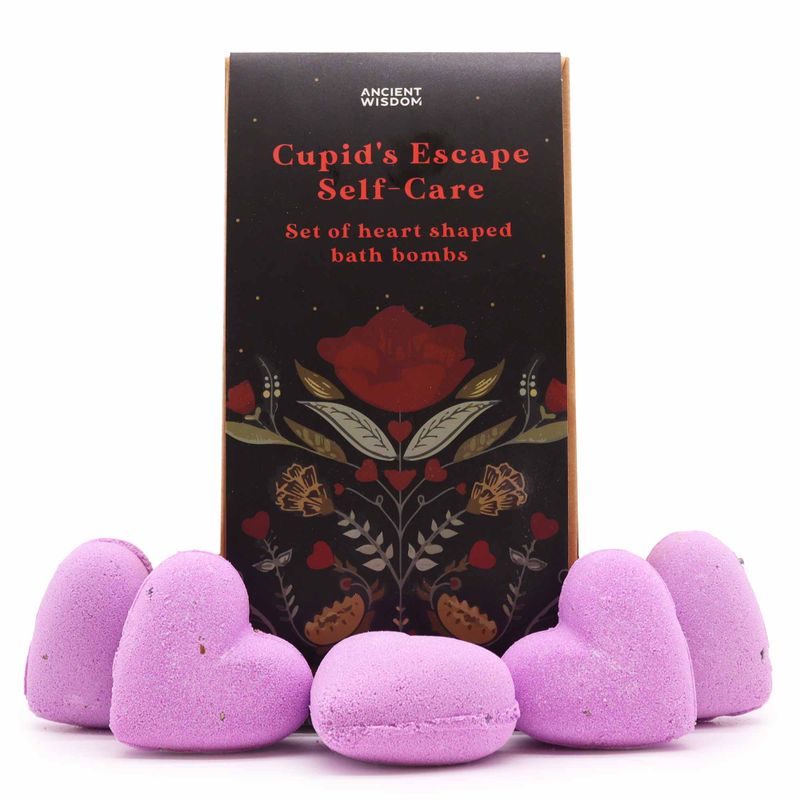 Cupid's Escape Self Care Bath Heart Geschenkset