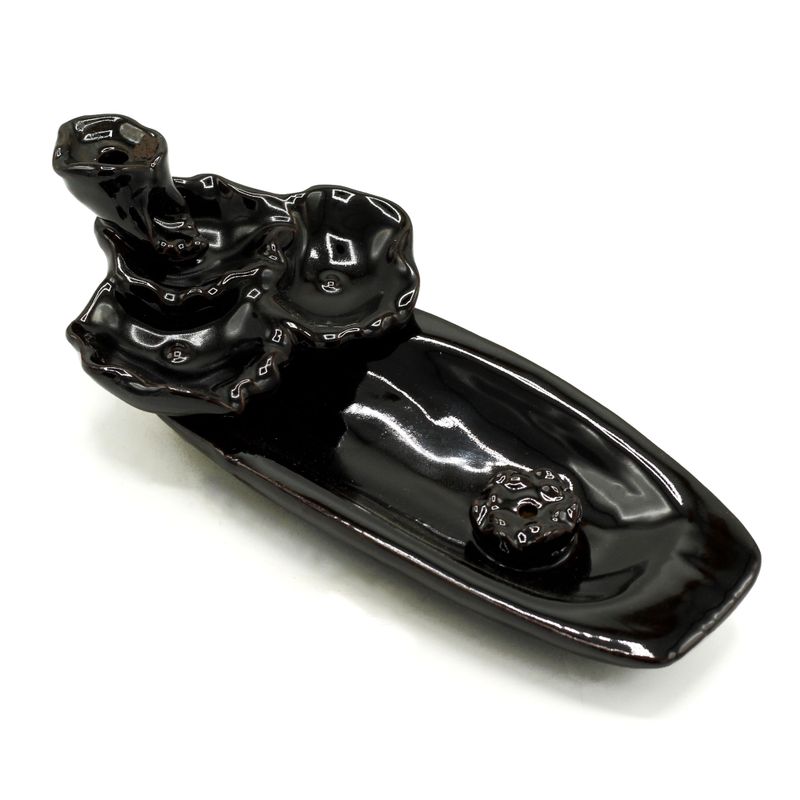 Brunnen Räuchergefäß - Lotus Pond & Incense Stick Holder